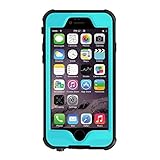 Best Waterproof Case for iPhone 6s/6 4.7 Inch Slim Defender Fully Sealed Underwater Shockproof Snowproof Dirtpoof Protective Luxury Cover for apple iPhone 6 / 6s 4.7 inches [NEW ARIVAL] (TURQUOISE)