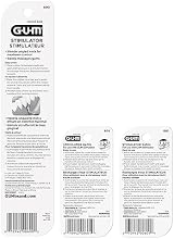 GUM Stimulator Bundle Permanent Handle Rubber Tip 2 Refill Packs view 3