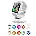 U8 Bluetooth Smart Wrist Watch Phone Mate with Iphone Android Samsung HTC LG (white)