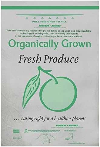 Biodegradable Organically Grown Graphic Roll Bag- 12"W x 17"H