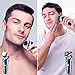 Hatteker Professional Electric Shaver Razor For Men 4 in 1 Beard Trimmer Wet Dry Rotary Shaver Cordless Hair Trimmer Nose Hair Trimmer Facial Cleaning Brush Waterproof USB Rechargeable Best Gift