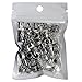 RUBYCA Tibetan Silver Tone Color Spacer Loose Beads Fit European Charm Bracelet Mix 120 Pcs Lot for DIY