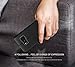 FYY [Genuine Leather Wallet Case for Samsung Galaxy S8 2017, Handmade Flip Folio Wallet Case with Kickstand Card Slots Magnetic Closure for Samsung Galaxy S8 2017 Black