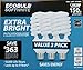 ECOBULB Feit Electric 40 W Extra Bright Soft white 150 W Equivalent Compact Fluorescent Light Bulb CFL 3 Pack