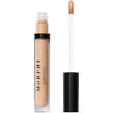 Morphe Filter Effect Soft Radiance Concealer - Buildable Coverage Liquid Concealer Face Makeup with Hyaluronic Acid & Pomegranate Extract & a Natural Radiant Finish - Tan 22 (Warm) (0.12 fl oz)