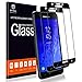 [2-Pack] MP-MALL Screen Protector for Galaxy J3 Achieve, [Tempered Glass] [Full Cover] for Samsung Galaxy J3 2018.