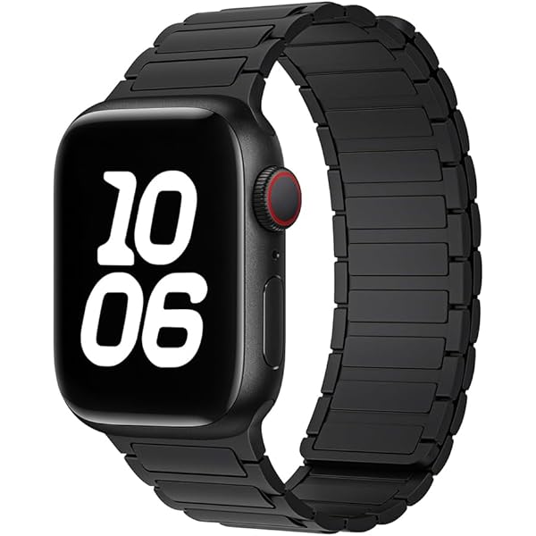 Amazon.com: Apple Watch Band - Leather Link - (45mm