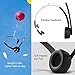 Mpow Pro (2-Pack) Truck Driver Bluetooth Headset/Office Headset, Wireless Over the Head Earpiece w/Mic, On-Ear Headset for Call Center, Skype, VoIP