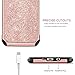 BENTOBEN Galaxy J7 2017 Case, Galaxy J7 V Case, Galaxy J7 Prime /J7 Perx /J7 Sky Pro, Galaxy Halo Case, Sparkly Bling Glitter Shockproof Hybrid Phone Case Cover for Samsung Galaxy J7 2017, Rose Gold