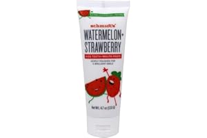 Schmidt's Deodorant Toothpaste Kids Watermelon Strawberry, 4.7 Ounce
