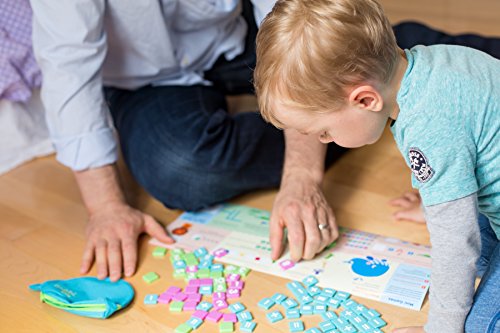 MBI Kids-The Numerical Tile Game For Kids in a Whale Pouch with Included Activity Booklet