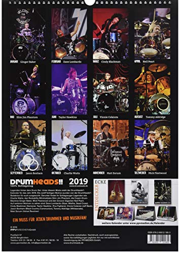 DrumHeads!! Kalender 2019
