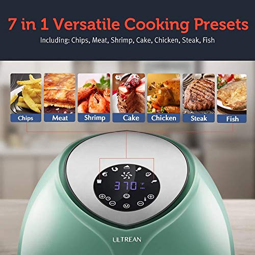 Ultrean Large Air Fryer 8.5 Quart, Electric Hot Air Fryers XL Oven