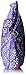 Vera Bradley Women's Cotton Triple Zip Hipster Crossbody Purse, Lilac Tapestry, One Size