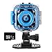 Ourlife Kids Waterproof Camera with Video Recorder Includes 8GB Memory Card (Blue) primary