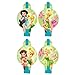 Disney Tinkerbell Blowouts Birthday Party Noisemaker Toy Favour (8 Pack), Blue/Green, 5 5/8