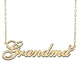 RONKAHSHOW Grandma Custom Name Necklace Customized