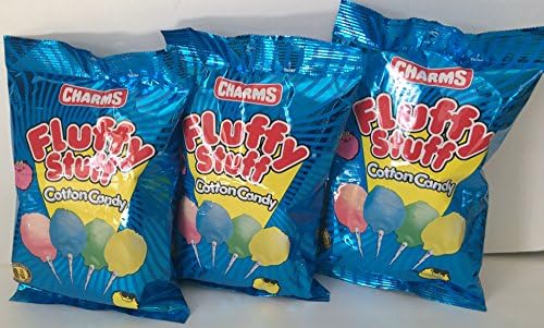 Flufffy Stuff Cotton Candy 2.5oz Bag (Pack of 3)