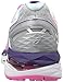 ASICS Women's Gel-Kayano 23 Running Shoe, Silver/Pink Glow/Parachute Purple, 7.5 M US