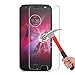 OMOTON Moto Z2 Force Screen Protector [2 Pack]- [9H Hardness] [Crystal Clear] [Bubble Free] Tempered Glass Screen Protector for Motorola Moto Z2 Force Edition/Moto Z Force (2nd Generation)