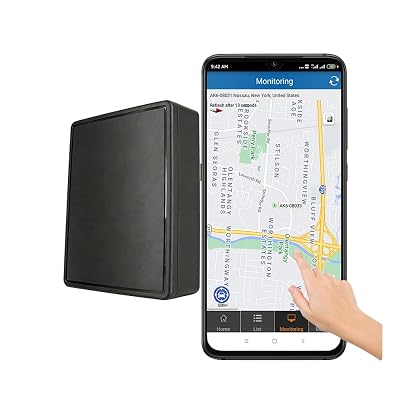 Magnetic GPS Tracker for Vehicles One Month Subscription Included Tracking Devices for Cars Hidden Long Battery Life Car Tracker Device Hidden for Trailer Motorcycle Truck Fleet GPS Tracker
