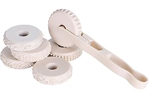 Artistic Clay Pattern Rollers Craft of Polylactic Acid Ideal for Adding Unique to Pottery and Home Decoration Clay Pattern Ro