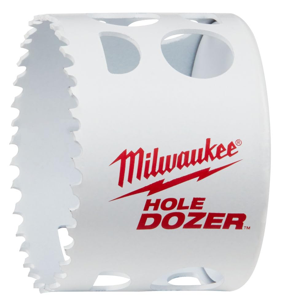 Milwaukee 45242193288 Hole Dozer High Quality Hole Saw, White