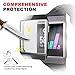 Haojavo Screen Protector for Fitbit Ionic Case, 5 Pack Slim Fit TPU All-Around Full Front Screen Protective Case for Fitbit Ionic Smart Watch Bands Accessories