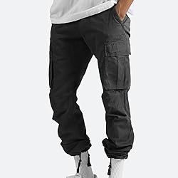 Cargo Pants for Men Relaxed Fit with Pockets Baggy