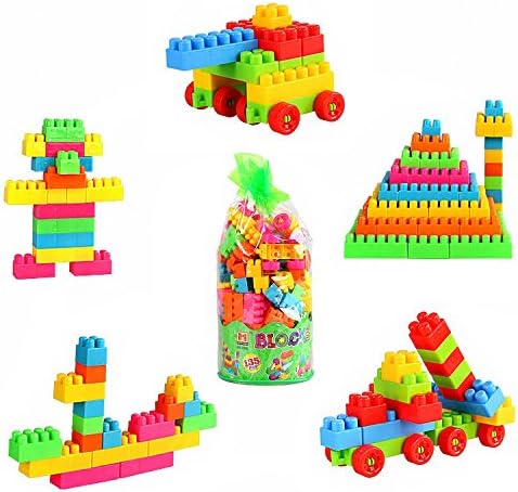 Building Block Set, Colorful Educational Toy, DIY Blocks, Stack Toys Set, Classic Gift To Create Create For KIds For Fun