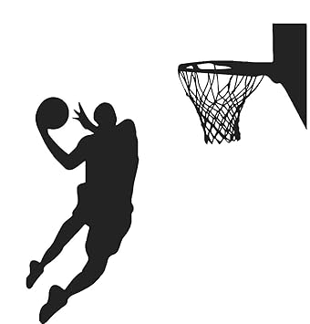 Slam Dunk wall decals, Dkings baloncesto jugador de la pared ...