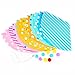 12PCS Party Hats, Lovely Paper Cone Birthday Party Hats for Children, Fun Birthday Jamboree Party Hats
