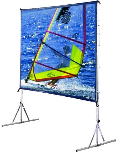 Draper Cinefold Portable Projection Screen - 69" x 120" - Matte White - 138"