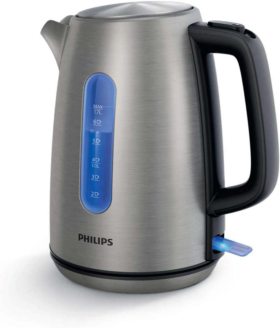 Philips Electric Kettle, 1.7 Liter, 2200 W, Grey, HD9357 Buy Online at