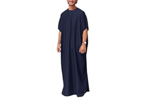 ZYX Nightgowns Mens V Neck Nightshirt Short Sleeve Pajamas Comfy Big & Sleep Shirt (Color : Blue, Size : XXXX-Large)