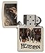 Zippo Jimi Hendrix Pocket Lighter, Cream Matte