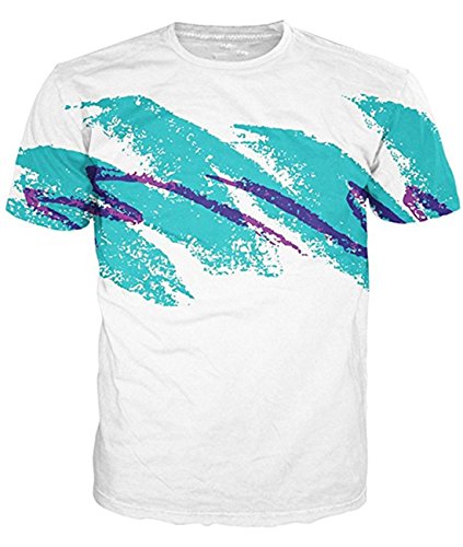 Idgreatim Juniors 3D Graphic 90'S Cup Shirt Short Sleeve Print T-Shirt Tees S