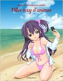 Amazoncom Livre De Coloriage Pour Adultes Filles Sexy D