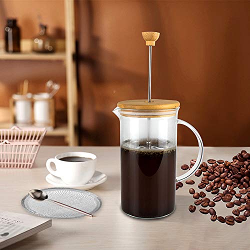 6 Pack French Press Replacement Filter Screen,Reusable Stainless Steel Mesh Filters for Universal 1000 ml / 34 oz / 8 cup French Press Coffee Makers - Thumbnail 4