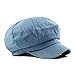 Qunson Women's Vintage Denim Cotton Newsboy Cabbie Hat Cap
