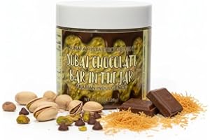 FREEZE MUNCH Dubai Chocolate Jar - Gourmet Rich Pistachio Kunafa Treat, Crunchy & Creamy Kunafa Pistachio Chocolate Spread Delight [Choose Flavor & Size] (8 oz, Milk Chocolate)