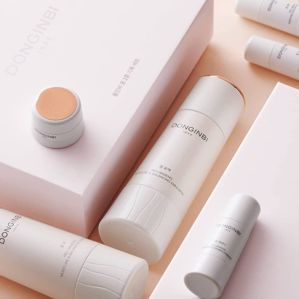 Donginbi Red Ginseng Moisture & Firming Eye Cream Highly-Concentrated Anti Aging moisturizing Cream for Wrinkles, Dark Circles, Fine Lines, Under Eye Bags- Puffiness-0.88 oz by Korea Ginseng Corp