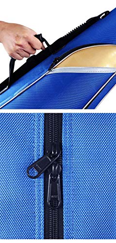 HYXL888 Angeltasche, 1.25m Hartschalen-Leinwand Verschleißfest Großvolumige Angelausrüstung Tasche, humanisierten… – Bild 5