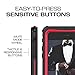Ghostek Nautical Series Slim Waterproof iPhone 7 Plus Case/iPhone 8 Plus Case (Red)