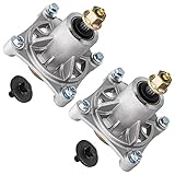 8TEN Deck Spindle Assembly for Husqvarna 46 Inch Deck 174356 174358 532174356 532192656 539107515 587125201 2 Pack