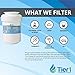 Tier1 Replacement for GE MWF SmartWater, MWFP, MWFA, GWF, GWFA, HWF, Kenmore 9991, 46-9991, 469991 Refrigerator Water Filter