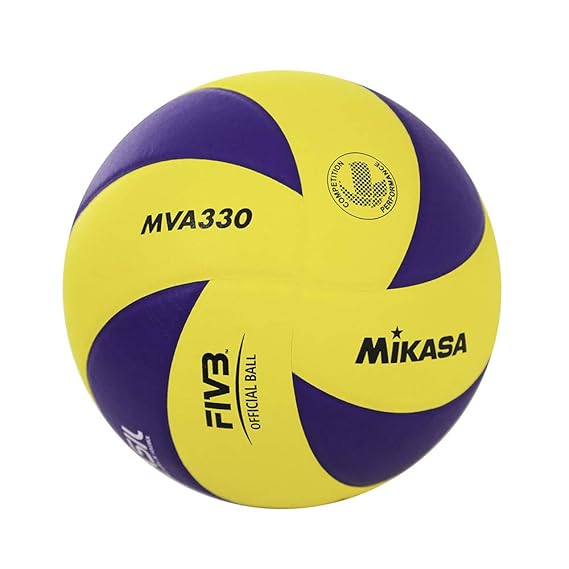 MVA 330 - Pelota de Voleibol, Color Amarillo y Azul Talla:5 ...