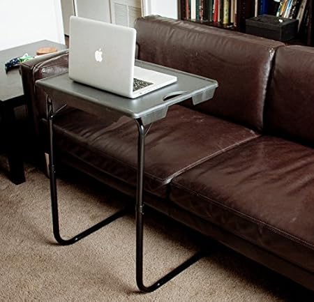 Amazon Com My Comfy Portable And Foldable Bedside Table Tv Tray Table Office Products