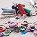 Juvale 1000 Pack Assorted Buttons for Crafts, Round Resin Sewing Buttons with 2 or 4 Holes, and Sizes