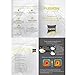 Globon Fusion White Goose Duvet Insert Queen Heavywarmth Winter, 50OZ, 650 Fill Power, 100% Cotton Shell, 300 Thread Count, Hypoallergenic with Corner Tabs, White